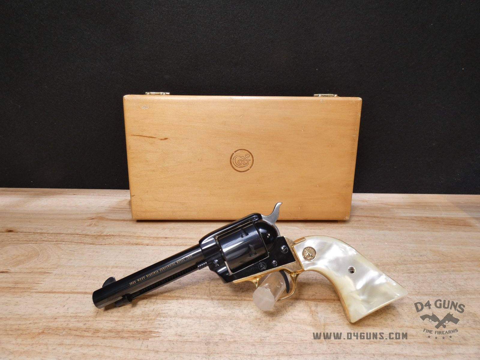 Aged Ivory Magna-Tusk Grips For .22 Cal Colt Frontier Scout, Peacemaker & New Frontier