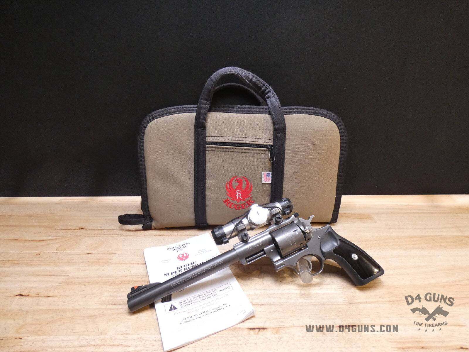Ruger Super Redhawk – .454 Casull -w/Scope | D4 Guns