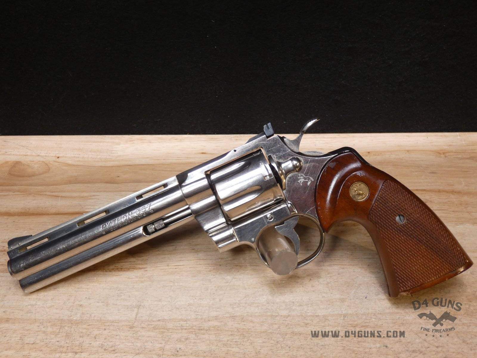 Colt Python – Nickel – .357 Mag | D4 Guns